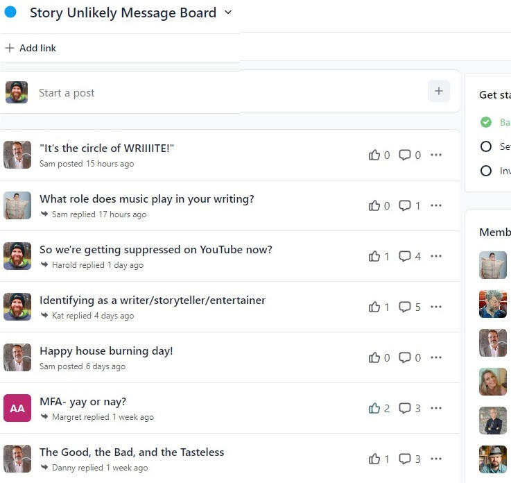 Message Board